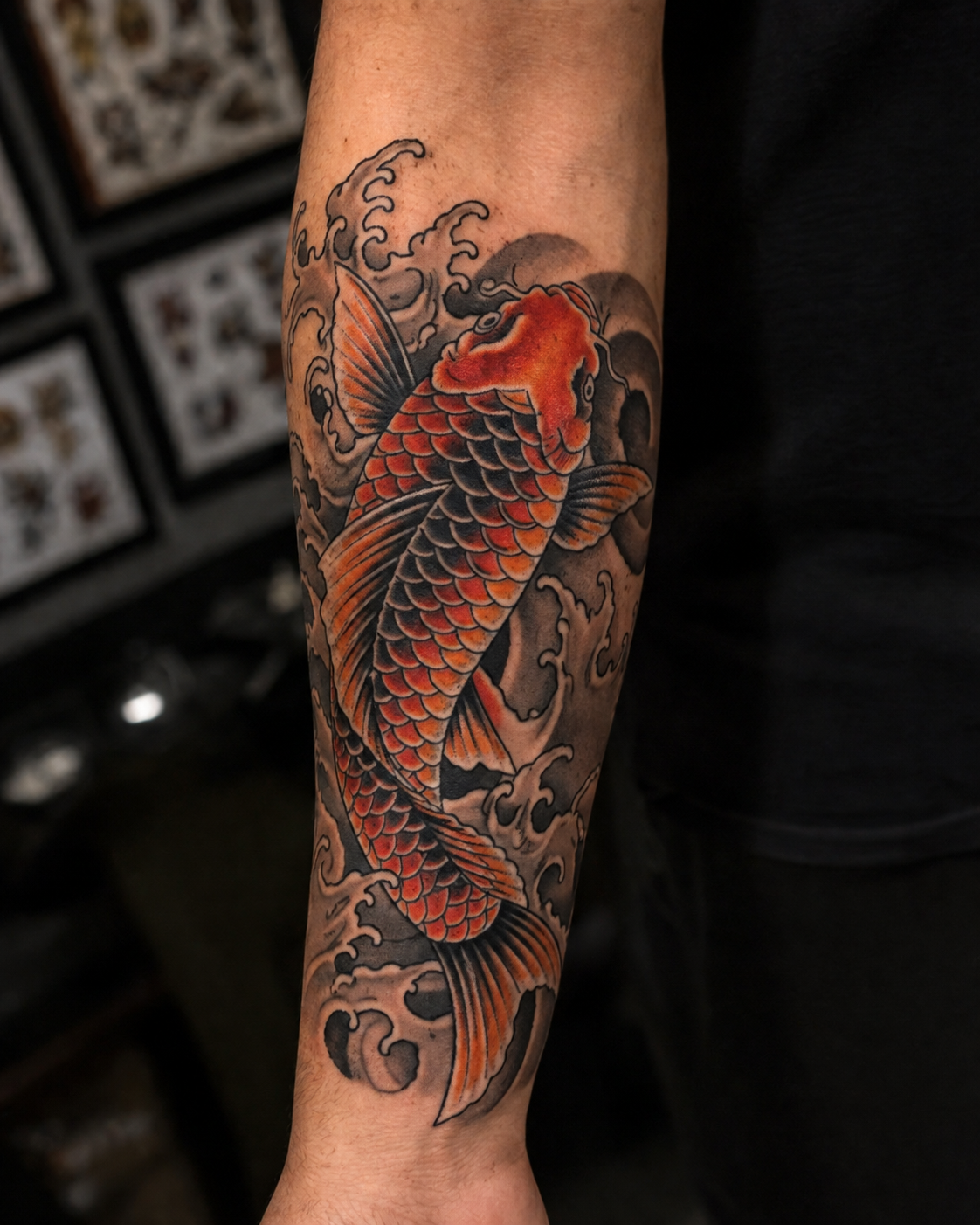 Traditional Koi Fish